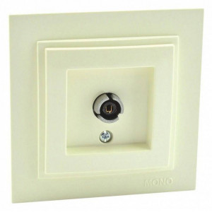 ТВ-розетка проходная Mono Electric Despina 102-170005-137 ТВ-розетка проходная Mono Electric Despina 102-170005-137