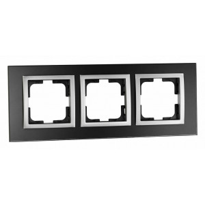 Рамка на 3 поста Mono Electric Style Glass 107-720000-162 Рамка на 3 поста Mono Electric Style Glass 107-720000-162