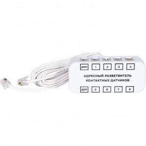 Разветвитель для контактных датчиков адресный RS485 Modbus ectoControl ec01055 Разветвитель для контактных датчиков адресный RS485 Modbus ectoControl ec01055
