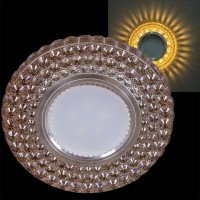 Встраиваемый светильник 16602-9.0-001CN MR16+LED3W (2