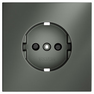 Накладка для розетки с заземлением и со шторками Voltum S70 VLS000706 Накладка для розетки с заземлением и со шторками Voltum S70 VLS000706