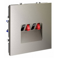 Розетка акустическая без рамки Voltum S70 VLS060304