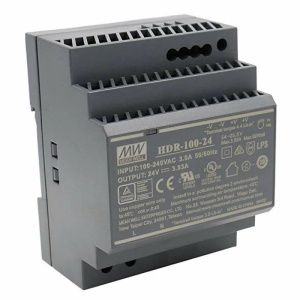 Блок питания Gekon HDR-100-24 220/24 В 92 Вт HDR-100-24