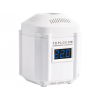 Стабилизатор напряжения TEPLOCOM ST-222/500-И с индикацией 222 ВА 145-260 В ST-222/500-И