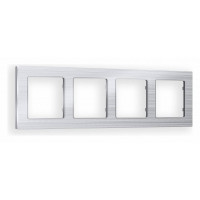 Рамка на 4 поста Ambrella Volt Platos Металл AF550104