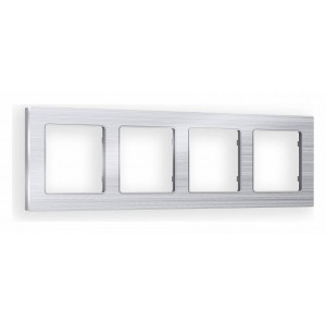 Рамка на 4 поста Ambrella Volt Platos Металл AF550104 Рамка на 4 поста Ambrella Volt Platos Металл AF550104