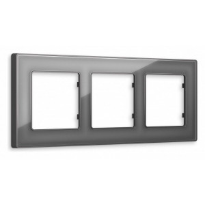 Рамка на 3 поста Ambrella Volt Arctic AF580653