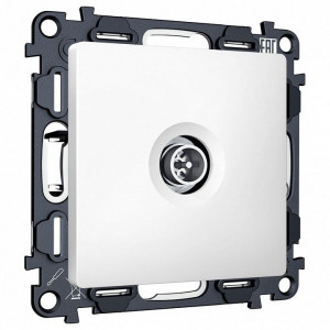 ТВ-розетка оконечная без рамки Ambrella Volt ALFA MA133005