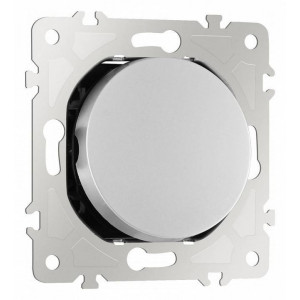 Выключатель проходной одноклавишный без рамки Arte Milano 202 202.32-1.silver Выключатель проходной одноклавишный без рамки Arte Milano 202 202.32-1.silver