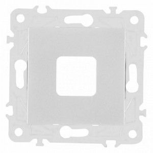 Розетка для вывод кабеля без рамки Arte Milano am-203 203.49-1.silver