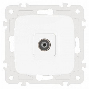 ТВ-розетка без рамки Arte Milano am-205 205.43-1.white