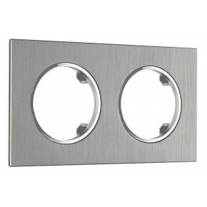 Рамка на 2 поста Arte Milano am-502.11 502.11-2.grey