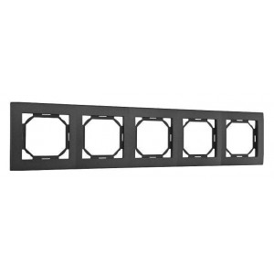 Рамка на 5 постов Arte Milano am-503.06 503.06-5.black Рамка на 5 постов Arte Milano am-503.06 503.06-5.black