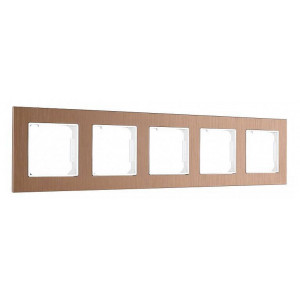 Рамка на 5 постов Arte Milano am-503.12 503.12-5.brown Рамка на 5 постов Arte Milano am-503.12 503.12-5.brown