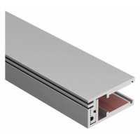 Профиль встраиваемый мебельный Arlight KLUS-GLASS-810-2000 ANOD 019191