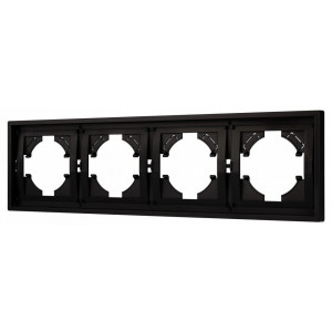 Рамка на 4 поста Arlight FRM-TENDO 053848 Рамка на 4 поста Arlight FRM-TENDO 053848