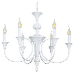 Подвесная люстра Arte Lamp Collinetta 6 ламп A4094LM-6WH
