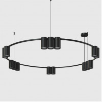 Подвесная люстра Denkirs Orbit DK4067-BK