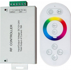 Контроллер-регулятор цвета RGB с пультом ДУ Feron LD56 21558 Контроллер-регулятор цвета RGB с пультом ДУ Feron LD56 21558
