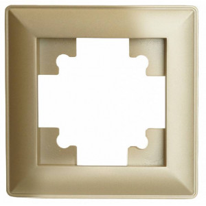 Рамка на 1 пост Stekker PFR00-7001-08 49606 Рамка на 1 пост Stekker PFR00-7001-08 49606