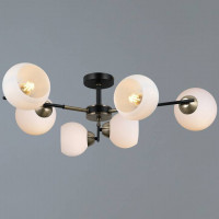 Люстра на штанге ILLUMICO LIBRA IL0469-6CSQ-24 BK AB LIBRA
