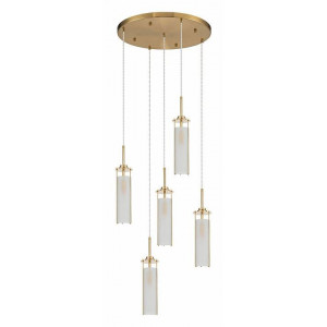 Подвесной светильник Indigo Torcia 11038/5PL Brass Подвесной светильник Indigo Torcia 11038/5PL Brass