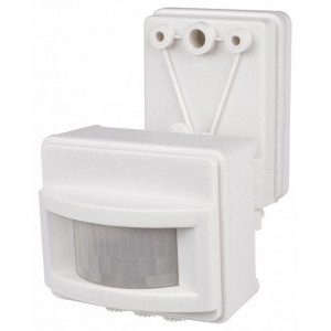 Датчик движения Jazzway  PMS-IR 017 1200W 120° 2-12m IP44 WH