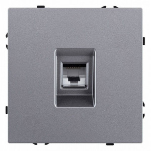 Розетка Ethernet RJ-45 без рамки Kollinger Eclipse EC-017GY Розетка Ethernet RJ-45 без рамки Kollinger Eclipse EC-017GY
