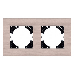 Рамка на 2 поста Kollinger Reflex AL RA2GD Рамка на 2 поста Kollinger Reflex AL RA2GD