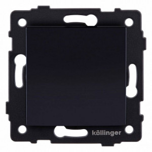 Выключатель перекрестный одноклавишный без рамки Kollinger REA-R-006BK Выключатель перекрестный одноклавишный без рамки Kollinger REA-R-006BK