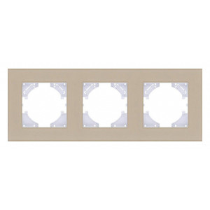 Рамка на 3 поста Kollinger Reflex MG RM3GD Рамка на 3 поста Kollinger Reflex MG RM3GD