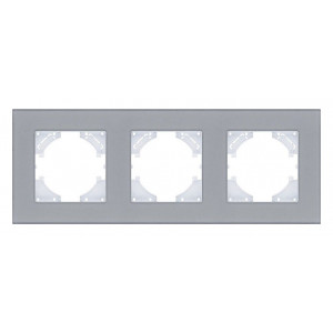 Рамка на 3 поста Kollinger Reflex MG RM3GY Рамка на 3 поста Kollinger Reflex MG RM3GY