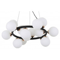 Подвесная люстра LUMINA DECO Marsiada LDP 6033-15 BK+MD