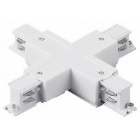 Токопровод X-образный центральный Lightstar Quattro 504146-FR