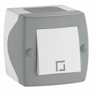 Выключатель одноклавишный Mono Electric Octans IP20 104-020001-100 Выключатель одноклавишный Mono Electric Octans IP20 104-020001-100