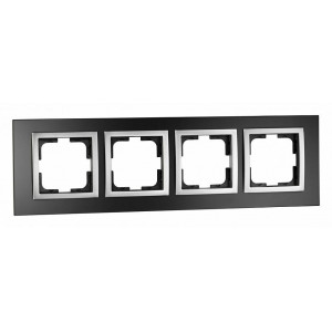 Рамка на 4 поста Mono Electric Style Glass 107-720000-163 Рамка на 4 поста Mono Electric Style Glass 107-720000-163