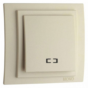 Выключатель одноклавишный с подсветкой без рамки Mono Electric Despina / Larissa 500-001725-101 Выключатель одноклавишный с подсветкой без рамки Mono Electric Despina / Larissa 500-001725-101