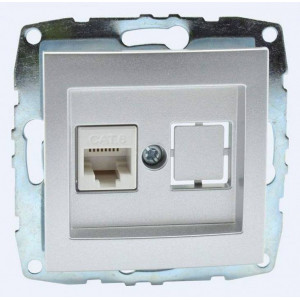 Розетка Ethernet RJ-45 без рамки Mono Electric Despina / Larissa 500-002105-125 Розетка Ethernet RJ-45 без рамки Mono Electric Despina / Larissa 500-002105-125