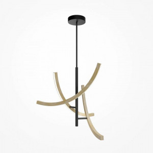 Люстра на штанге Maytoni Wabi MOD428PL-L27BK Люстра на штанге Maytoni Wabi MOD428PL-L27BK