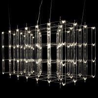 Подвесная люстра O-LUCE Cosmic Glass ячейка 20х20 см 11787611-2