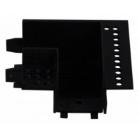 Соединитель угловой L-образный для треков встраиваемых Reluce  RL 06202 corner connector BK