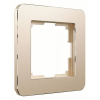 Рамка на 1 пост Werkel Platinum шампань W0012611