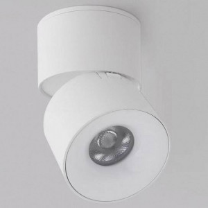Накладной светильник iLedex Metrica 115-12W-D70-4K-55DG-WH