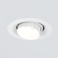 Встраиваемый светодиодный светильник с регулировкой угла освещения 9919 LED 10W 4200K белый