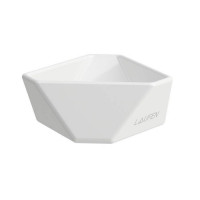 Чаша керамическая Laufen Home collection TRIO TRAY 105x100x40 мм настольная белая 8.7777.5.000.000.1