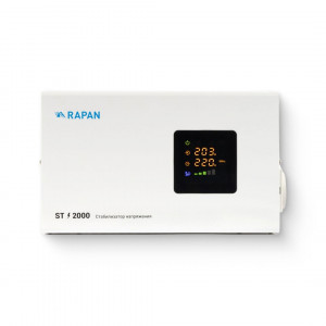 Стабилизатор сетевого напряжения RAPAN ST-2000 2000 ВА 100-260 В Стабилизатор сетевого напряжения RAPAN ST-2000 2000 ВА 100-260 В
