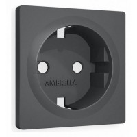 Накладка для розетки с заземлением Ambrella Volt Quant AP9060