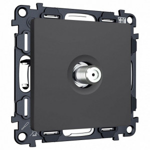 ТВ-розетка без рамки Ambrella Volt ALFA MA913050 ТВ-розетка без рамки Ambrella Volt ALFA MA913050