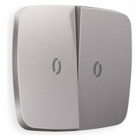 Клавиши для выключателя двухклавишного c подсветкой Ambrella Volt Quant OP5040