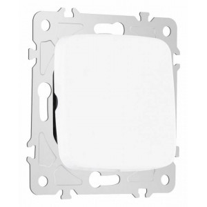 Выключатель проходной одноклавишный без рамки Arte Milano 205 205.32-1.white